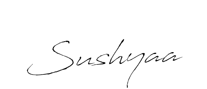 Once you've used our free online signature maker to create your best signature Antro_Vectra style, it's time to enjoy all of the benefits that Sushyaa name signing documents. Sushyaa signature style 6 images and pictures png