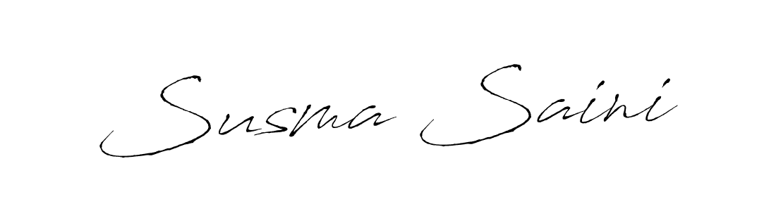Also You can easily find your signature by using the search form. We will create Susma Saini name handwritten signature images for you free of cost using Antro_Vectra sign style. Susma Saini signature style 6 images and pictures png
