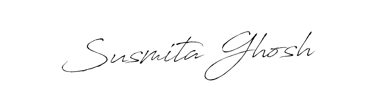 How to make Susmita Ghosh signature? Antro_Vectra is a professional autograph style. Create handwritten signature for Susmita Ghosh name. Susmita Ghosh signature style 6 images and pictures png