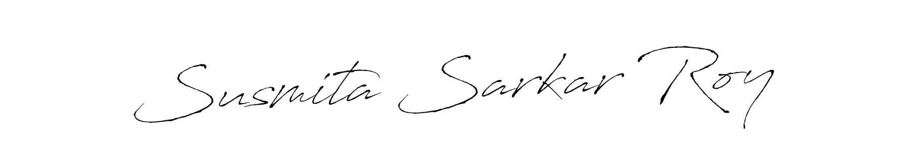 Create a beautiful signature design for name Susmita Sarkar Roy. With this signature (Antro_Vectra) fonts, you can make a handwritten signature for free. Susmita Sarkar Roy signature style 6 images and pictures png