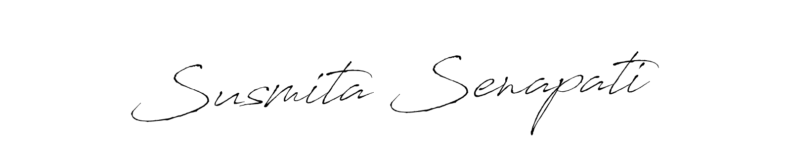 Make a short Susmita Senapati signature style. Manage your documents anywhere anytime using Antro_Vectra. Create and add eSignatures, submit forms, share and send files easily. Susmita Senapati signature style 6 images and pictures png