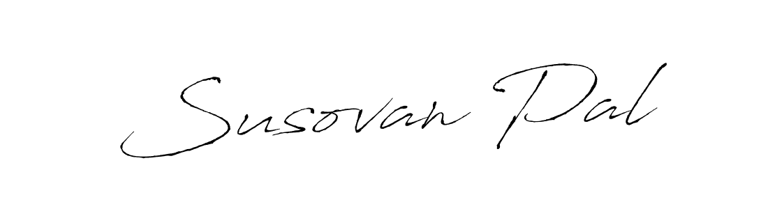 Create a beautiful signature design for name Susovan Pal. With this signature (Antro_Vectra) fonts, you can make a handwritten signature for free. Susovan Pal signature style 6 images and pictures png