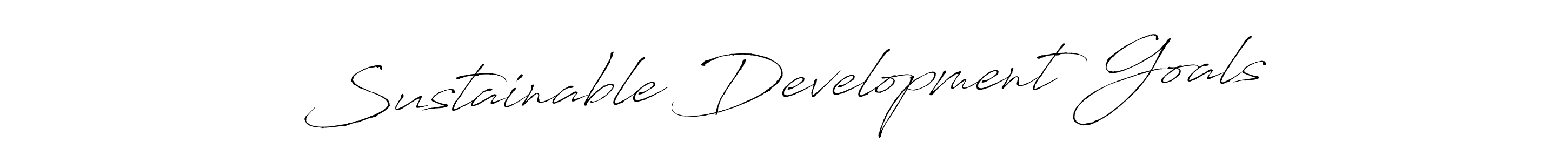 Create a beautiful signature design for name Sustainable Development Goals. With this signature (Antro_Vectra) fonts, you can make a handwritten signature for free. Sustainable Development Goals signature style 6 images and pictures png
