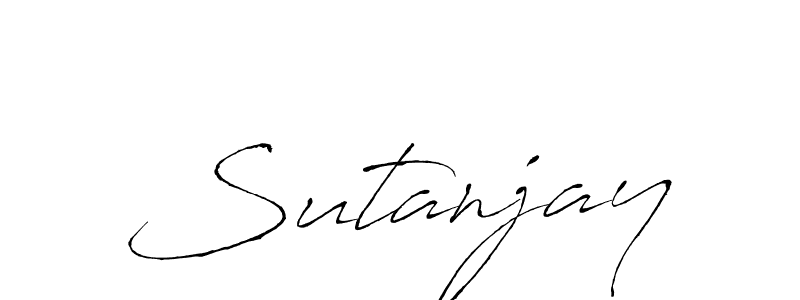 This is the best signature style for the Sutanjay name. Also you like these signature font (Antro_Vectra). Mix name signature. Sutanjay signature style 6 images and pictures png