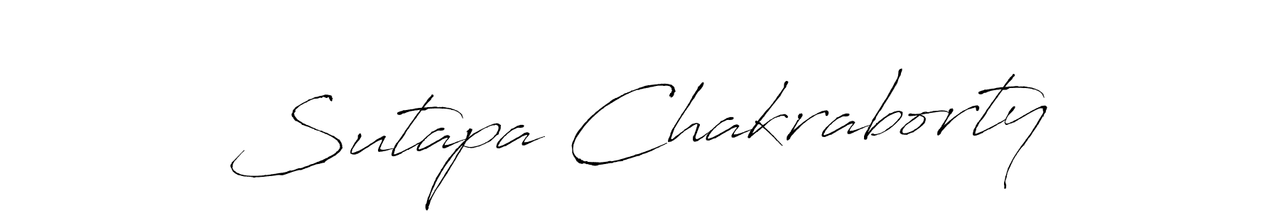 Make a short Sutapa Chakraborty signature style. Manage your documents anywhere anytime using Antro_Vectra. Create and add eSignatures, submit forms, share and send files easily. Sutapa Chakraborty signature style 6 images and pictures png