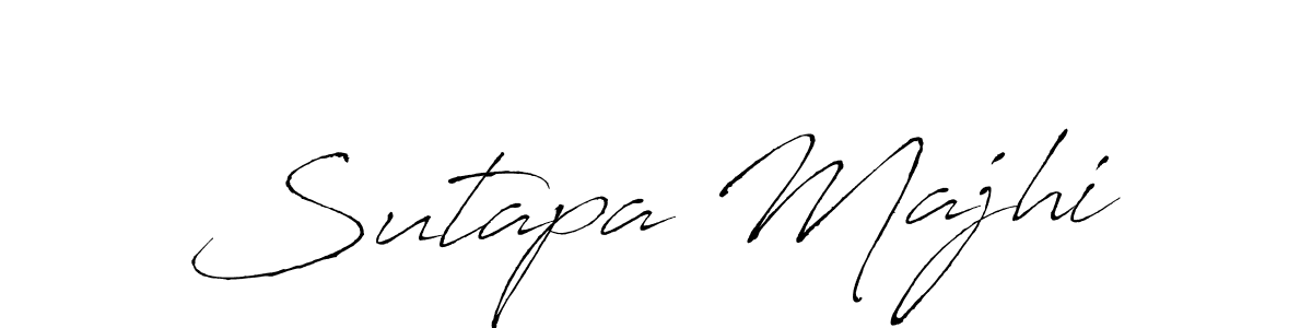 Sutapa Majhi stylish signature style. Best Handwritten Sign (Antro_Vectra) for my name. Handwritten Signature Collection Ideas for my name Sutapa Majhi. Sutapa Majhi signature style 6 images and pictures png