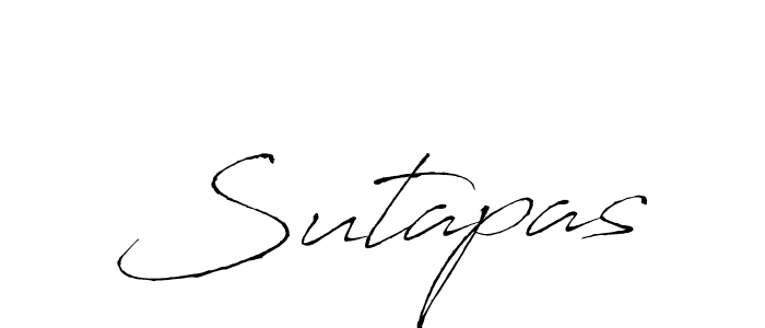 Create a beautiful signature design for name Sutapas. With this signature (Antro_Vectra) fonts, you can make a handwritten signature for free. Sutapas signature style 6 images and pictures png