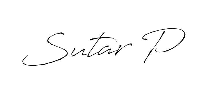 You can use this online signature creator to create a handwritten signature for the name Sutar P. This is the best online autograph maker. Sutar P signature style 6 images and pictures png