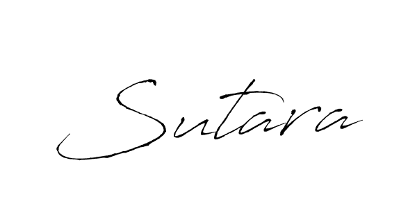 Create a beautiful signature design for name Sutara. With this signature (Antro_Vectra) fonts, you can make a handwritten signature for free. Sutara signature style 6 images and pictures png