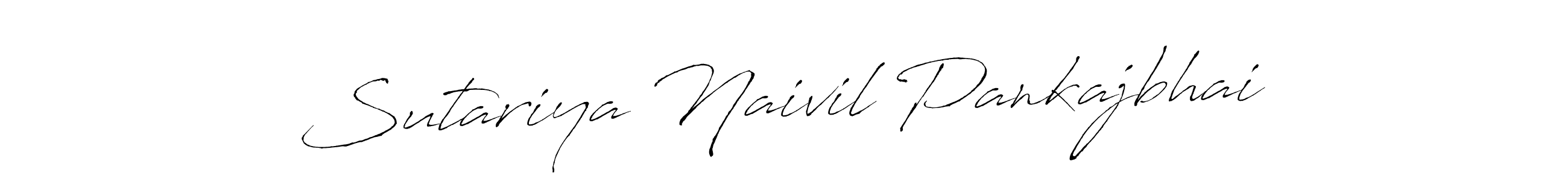 Make a beautiful signature design for name Sutariya Naivil Pankajbhai. Use this online signature maker to create a handwritten signature for free. Sutariya Naivil Pankajbhai signature style 6 images and pictures png