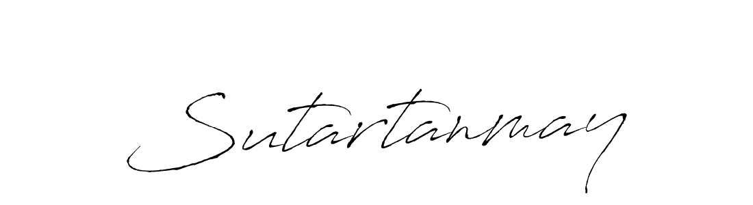 if you are searching for the best signature style for your name Sutartanmay. so please give up your signature search. here we have designed multiple signature styles  using Antro_Vectra. Sutartanmay signature style 6 images and pictures png
