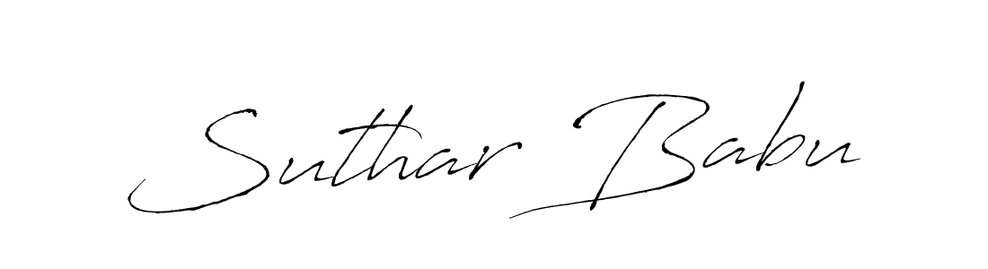 Here are the top 10 professional signature styles for the name Suthar Babu. These are the best autograph styles you can use for your name. Suthar Babu signature style 6 images and pictures png