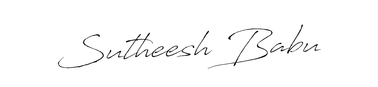 if you are searching for the best signature style for your name Sutheesh Babu. so please give up your signature search. here we have designed multiple signature styles  using Antro_Vectra. Sutheesh Babu signature style 6 images and pictures png