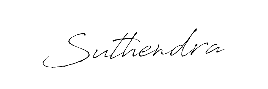 Use a signature maker to create a handwritten signature online. With this signature software, you can design (Antro_Vectra) your own signature for name Suthendra. Suthendra signature style 6 images and pictures png