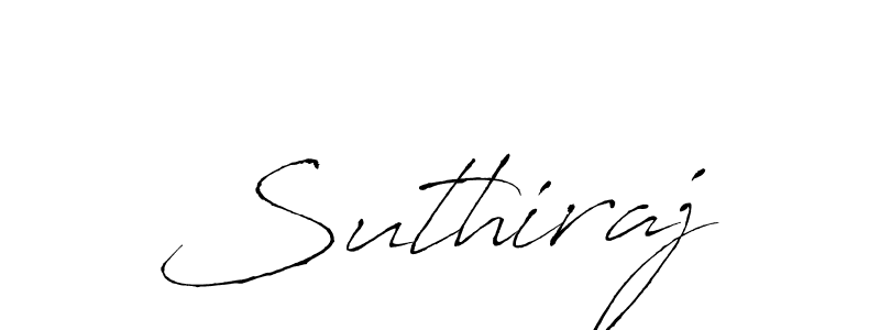 Use a signature maker to create a handwritten signature online. With this signature software, you can design (Antro_Vectra) your own signature for name Suthiraj. Suthiraj signature style 6 images and pictures png