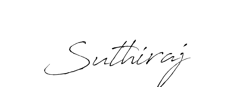 Use a signature maker to create a handwritten signature online. With this signature software, you can design (Antro_Vectra) your own signature for name Suthiraj. Suthiraj signature style 6 images and pictures png