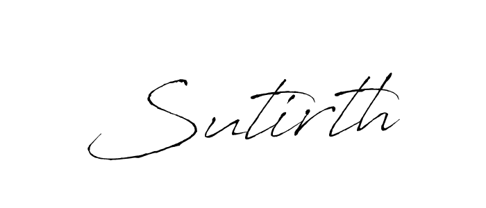 The best way (Antro_Vectra) to make a short signature is to pick only two or three words in your name. The name Sutirth include a total of six letters. For converting this name. Sutirth signature style 6 images and pictures png