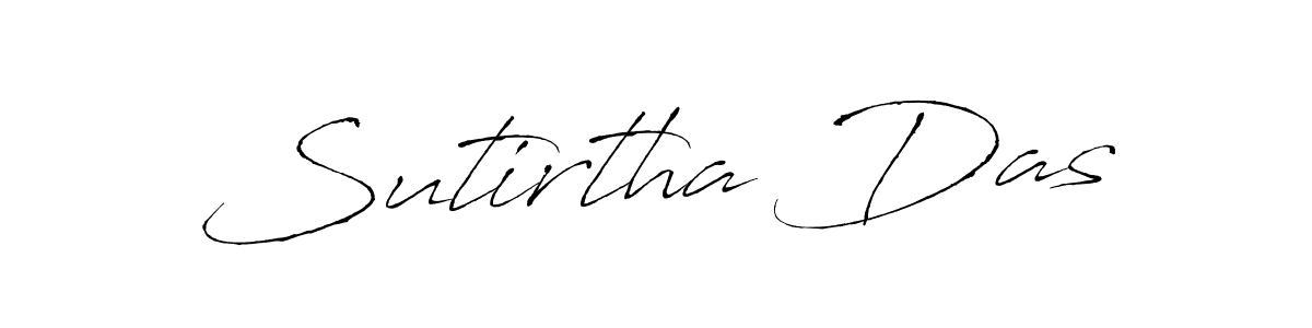 Antro_Vectra is a professional signature style that is perfect for those who want to add a touch of class to their signature. It is also a great choice for those who want to make their signature more unique. Get Sutirtha Das name to fancy signature for free. Sutirtha Das signature style 6 images and pictures png