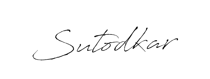 Make a short Sutodkar signature style. Manage your documents anywhere anytime using Antro_Vectra. Create and add eSignatures, submit forms, share and send files easily. Sutodkar signature style 6 images and pictures png