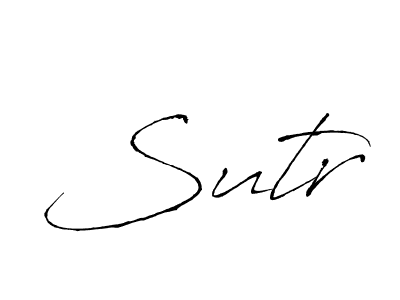 Make a beautiful signature design for name Sutr. Use this online signature maker to create a handwritten signature for free. Sutr signature style 6 images and pictures png