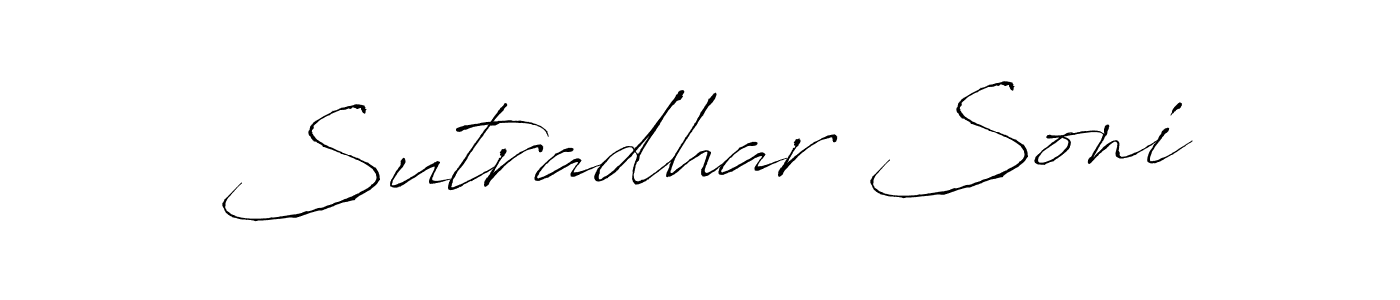 Similarly Antro_Vectra is the best handwritten signature design. Signature creator online .You can use it as an online autograph creator for name Sutradhar Soni. Sutradhar Soni signature style 6 images and pictures png