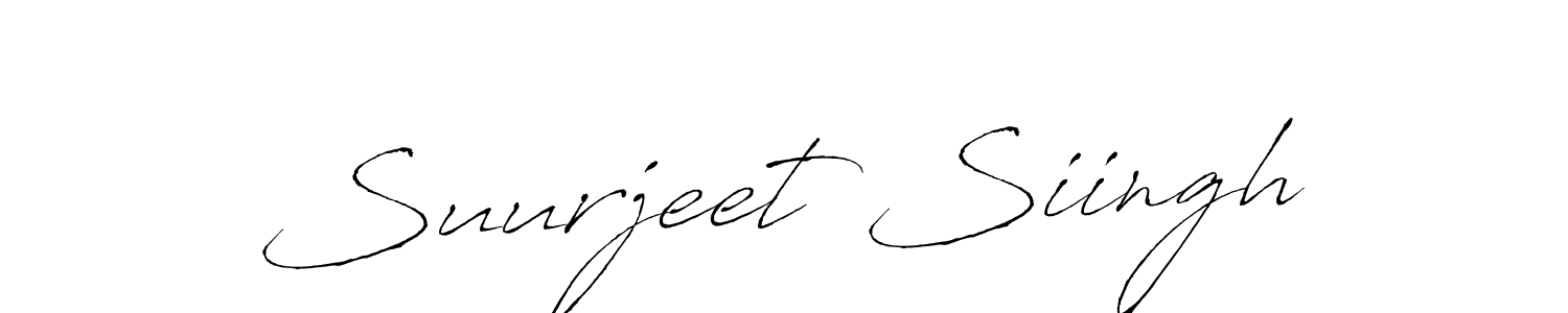 This is the best signature style for the Suurjeet Siingh name. Also you like these signature font (Antro_Vectra). Mix name signature. Suurjeet Siingh signature style 6 images and pictures png