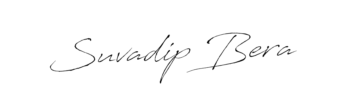 You can use this online signature creator to create a handwritten signature for the name Suvadip Bera. This is the best online autograph maker. Suvadip Bera signature style 6 images and pictures png
