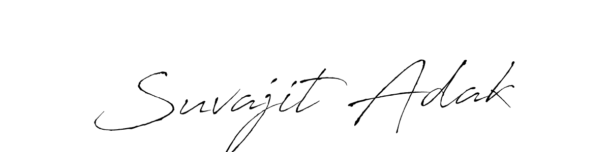 Use a signature maker to create a handwritten signature online. With this signature software, you can design (Antro_Vectra) your own signature for name Suvajit Adak. Suvajit Adak signature style 6 images and pictures png