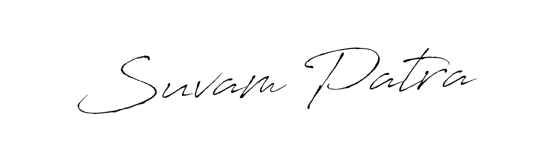 How to make Suvam Patra signature? Antro_Vectra is a professional autograph style. Create handwritten signature for Suvam Patra name. Suvam Patra signature style 6 images and pictures png