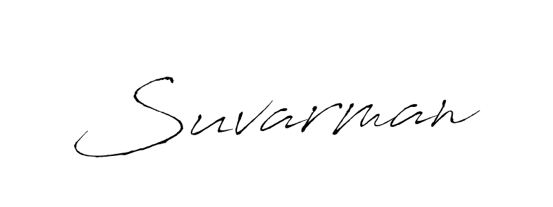 Make a beautiful signature design for name Suvarman. With this signature (Antro_Vectra) style, you can create a handwritten signature for free. Suvarman signature style 6 images and pictures png