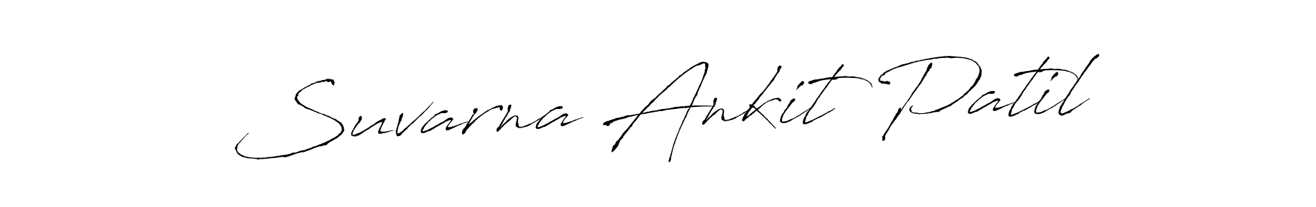 Once you've used our free online signature maker to create your best signature Antro_Vectra style, it's time to enjoy all of the benefits that Suvarna Ankit Patil name signing documents. Suvarna Ankit Patil signature style 6 images and pictures png