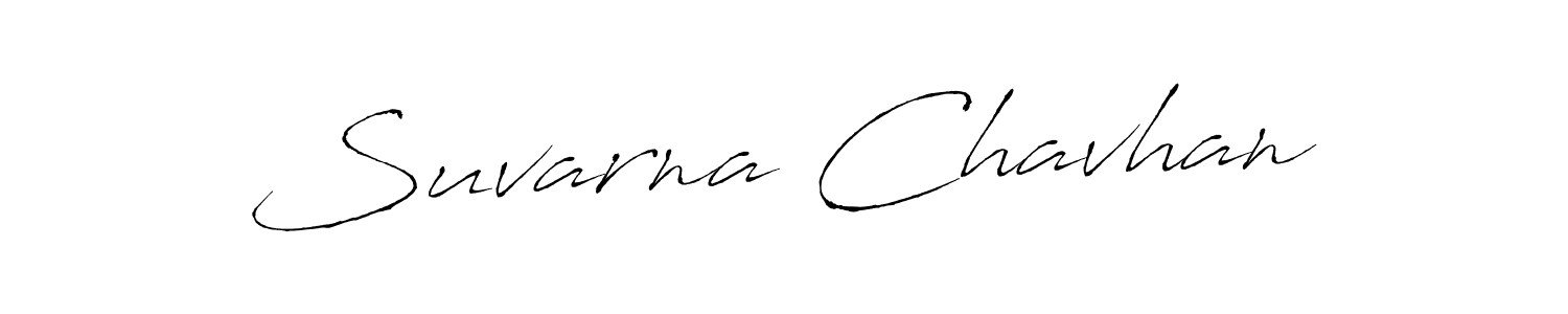 Use a signature maker to create a handwritten signature online. With this signature software, you can design (Antro_Vectra) your own signature for name Suvarna Chavhan. Suvarna Chavhan signature style 6 images and pictures png