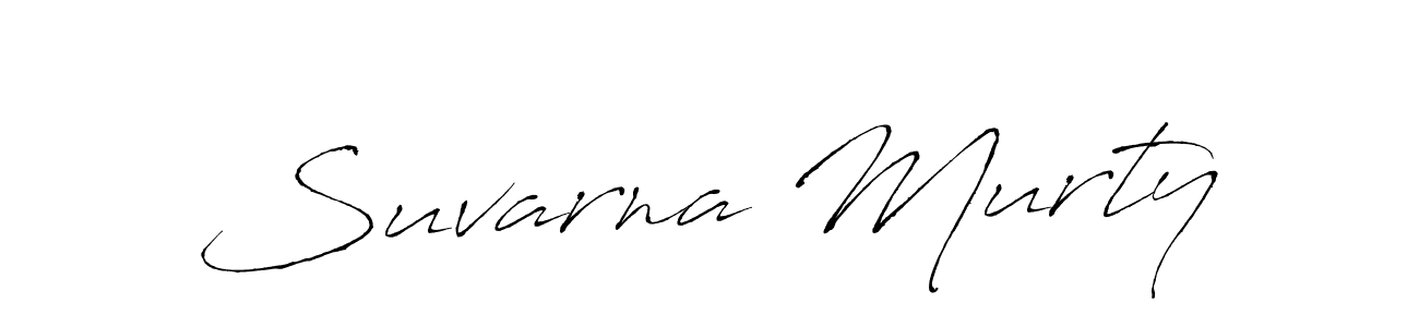 Suvarna Murty stylish signature style. Best Handwritten Sign (Antro_Vectra) for my name. Handwritten Signature Collection Ideas for my name Suvarna Murty. Suvarna Murty signature style 6 images and pictures png