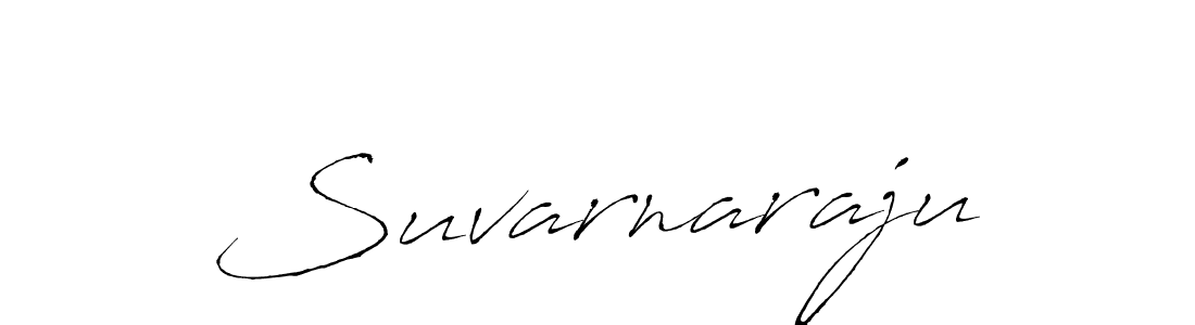 Make a beautiful signature design for name Suvarnaraju. With this signature (Antro_Vectra) style, you can create a handwritten signature for free. Suvarnaraju signature style 6 images and pictures png