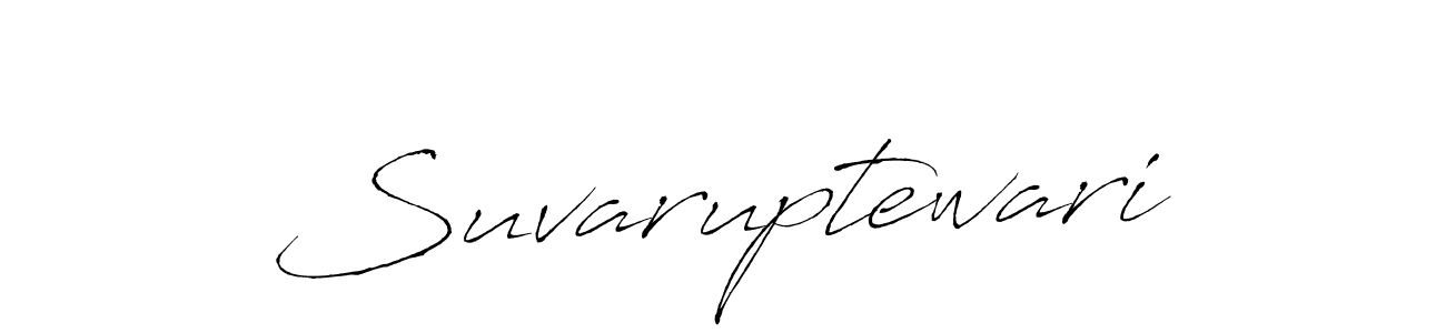 Design your own signature with our free online signature maker. With this signature software, you can create a handwritten (Antro_Vectra) signature for name Suvaruptewari. Suvaruptewari signature style 6 images and pictures png
