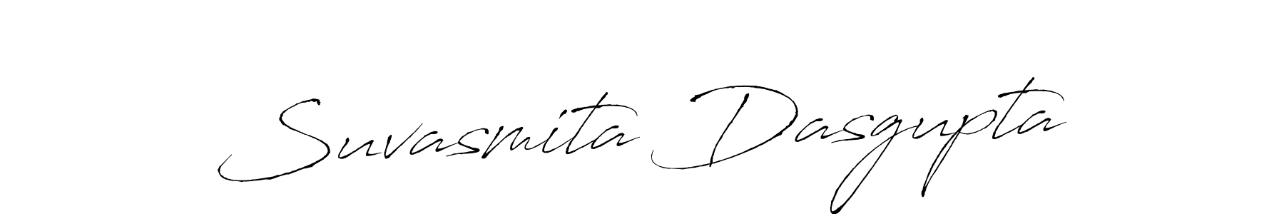 Create a beautiful signature design for name Suvasmita Dasgupta. With this signature (Antro_Vectra) fonts, you can make a handwritten signature for free. Suvasmita Dasgupta signature style 6 images and pictures png