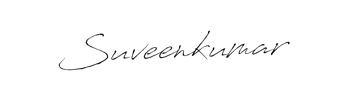 The best way (Antro_Vectra) to make a short signature is to pick only two or three words in your name. The name Suveenkumar include a total of six letters. For converting this name. Suveenkumar signature style 6 images and pictures png