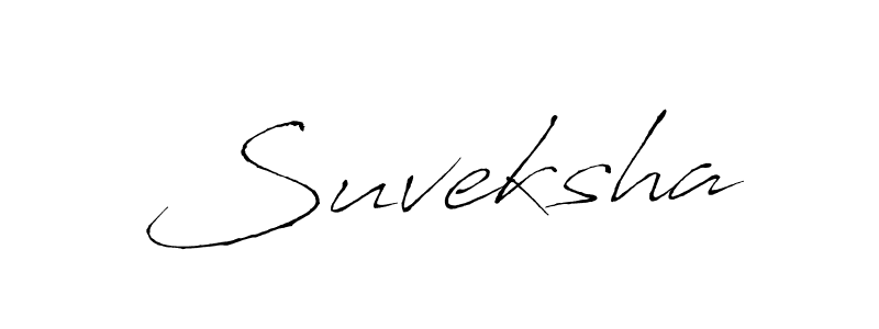 Antro_Vectra is a professional signature style that is perfect for those who want to add a touch of class to their signature. It is also a great choice for those who want to make their signature more unique. Get Suveksha name to fancy signature for free. Suveksha signature style 6 images and pictures png