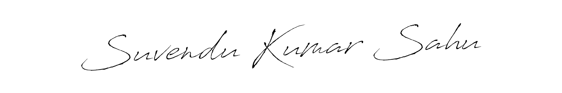 How to make Suvendu Kumar Sahu signature? Antro_Vectra is a professional autograph style. Create handwritten signature for Suvendu Kumar Sahu name. Suvendu Kumar Sahu signature style 6 images and pictures png