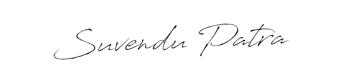The best way (Antro_Vectra) to make a short signature is to pick only two or three words in your name. The name Suvendu Patra include a total of six letters. For converting this name. Suvendu Patra signature style 6 images and pictures png