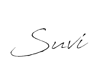 Similarly Antro_Vectra is the best handwritten signature design. Signature creator online .You can use it as an online autograph creator for name Suvi. Suvi signature style 6 images and pictures png