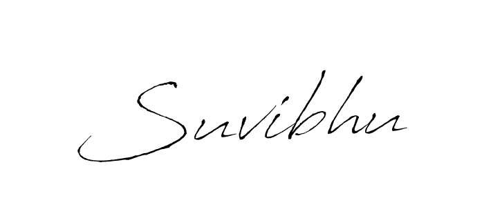 Antro_Vectra is a professional signature style that is perfect for those who want to add a touch of class to their signature. It is also a great choice for those who want to make their signature more unique. Get Suvibhu name to fancy signature for free. Suvibhu signature style 6 images and pictures png