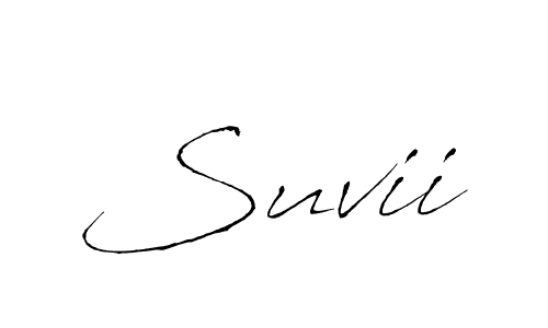 Also You can easily find your signature by using the search form. We will create Suvii name handwritten signature images for you free of cost using Antro_Vectra sign style. Suvii signature style 6 images and pictures png