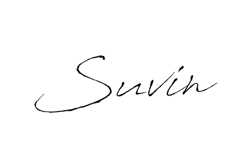 How to Draw Suvin signature style? Antro_Vectra is a latest design signature styles for name Suvin. Suvin signature style 6 images and pictures png
