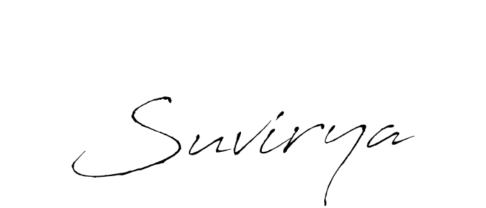 Antro_Vectra is a professional signature style that is perfect for those who want to add a touch of class to their signature. It is also a great choice for those who want to make their signature more unique. Get Suvirya name to fancy signature for free. Suvirya signature style 6 images and pictures png