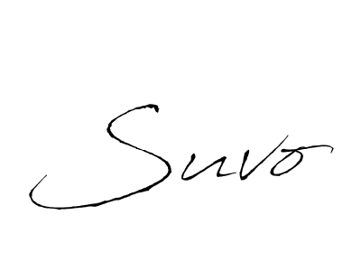 How to make Suvo name signature. Use Antro_Vectra style for creating short signs online. This is the latest handwritten sign. Suvo signature style 6 images and pictures png