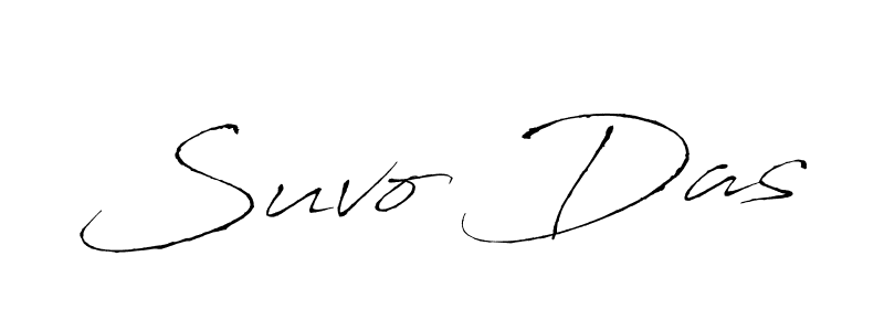 Design your own signature with our free online signature maker. With this signature software, you can create a handwritten (Antro_Vectra) signature for name Suvo Das. Suvo Das signature style 6 images and pictures png