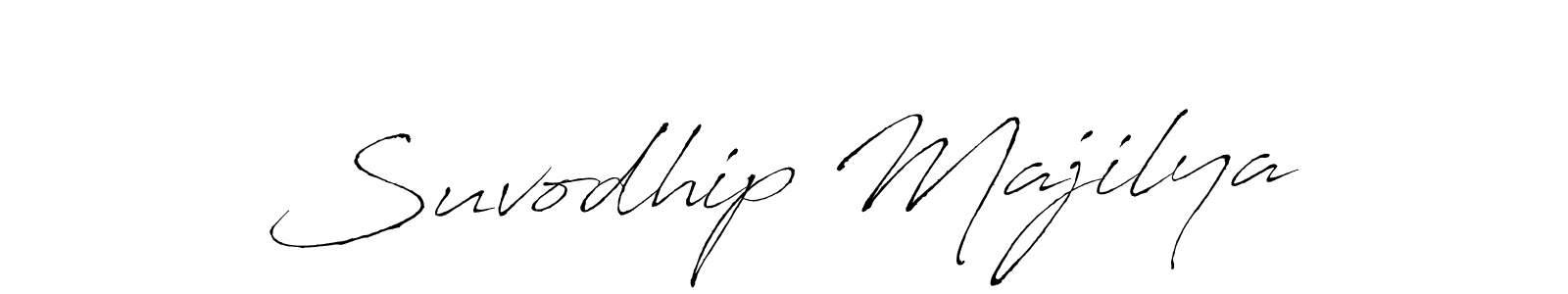 It looks lik you need a new signature style for name Suvodhip Majilya. Design unique handwritten (Antro_Vectra) signature with our free signature maker in just a few clicks. Suvodhip Majilya signature style 6 images and pictures png