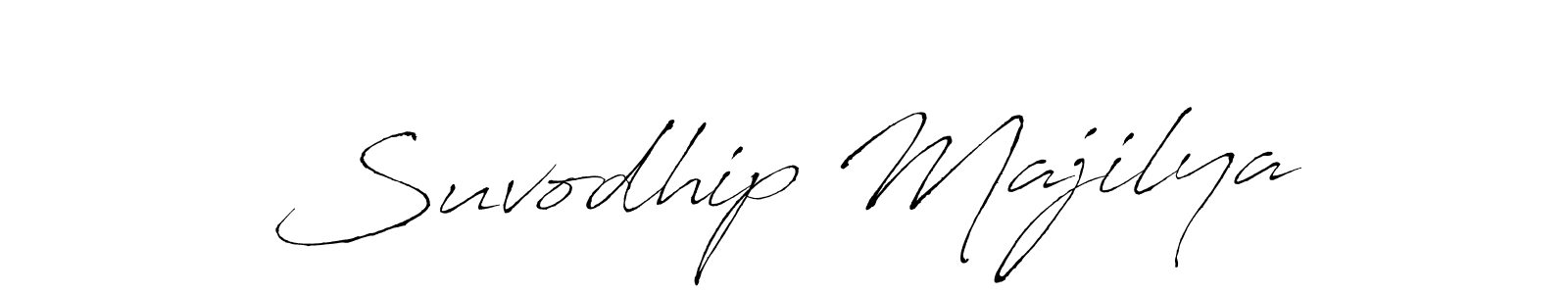 It looks lik you need a new signature style for name Suvodhip Majilya. Design unique handwritten (Antro_Vectra) signature with our free signature maker in just a few clicks. Suvodhip Majilya signature style 6 images and pictures png