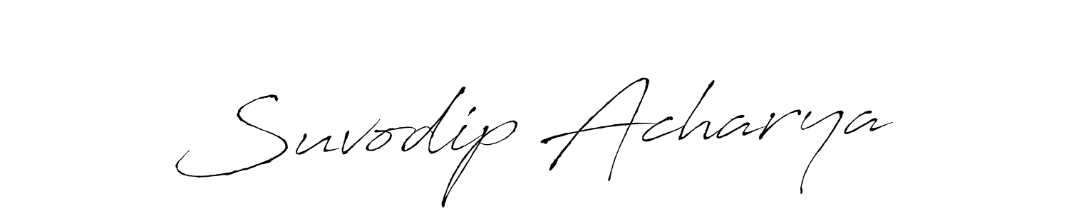 Also we have Suvodip Acharya name is the best signature style. Create professional handwritten signature collection using Antro_Vectra autograph style. Suvodip Acharya signature style 6 images and pictures png